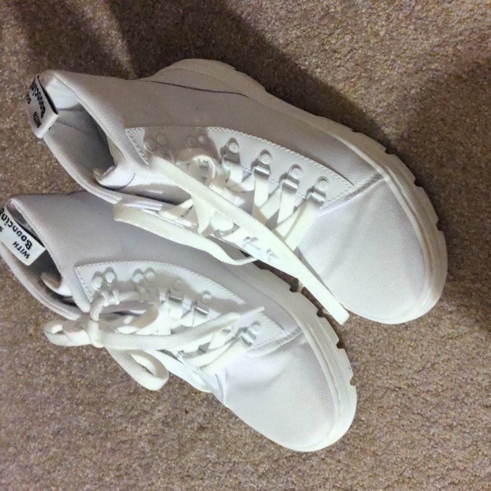 All White Doc Martins
